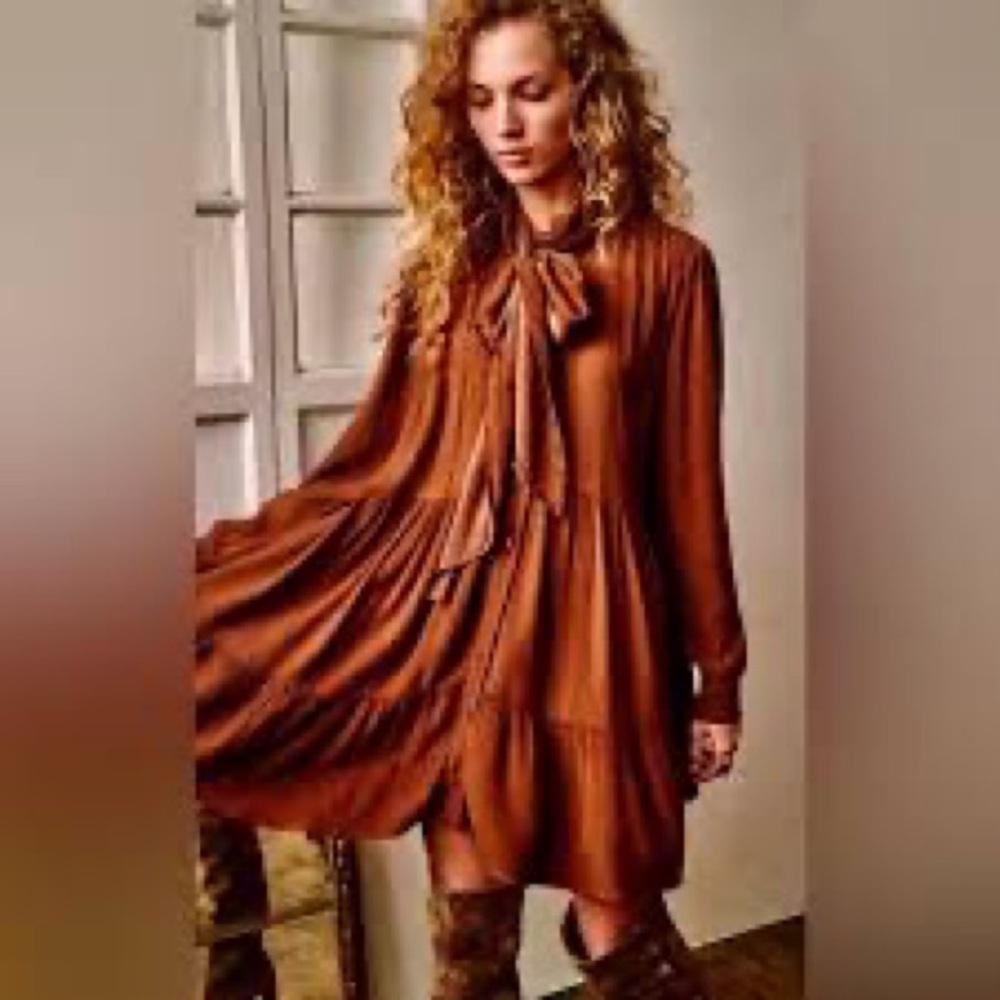 Sezane Long Sleeves Mini Dress size 38
